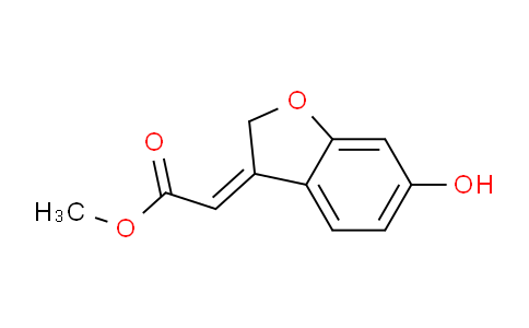 CAS No. 726174-52-3, Methyl 2-(6-hydroxybenzofuran-3(2H)-ylidene)acetate