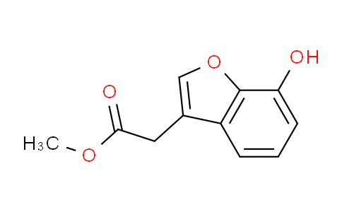 CAS No. 181052-63-1, Methyl 2-(7-hydroxybenzofuran-3-yl)acetate