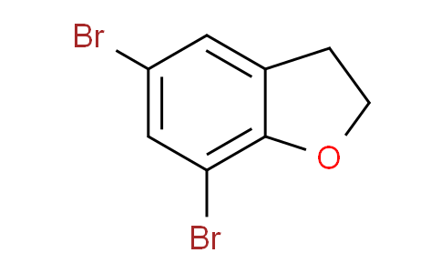 CAS No. 123266-59-1, 5,7-Dibromo-2,3-dihydro-benzofuran