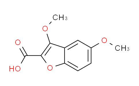 CAS No. 104796-30-7, 3,5-dimethoxybenzofuran-2-carboxylic acid
