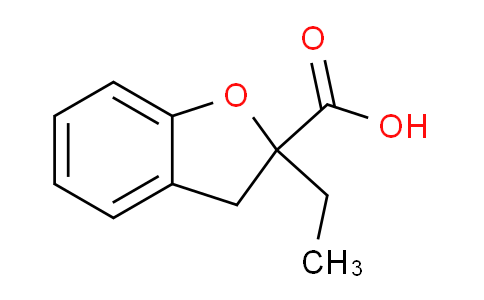CAS No. 111080-50-3, 2-ethyl-2,3-dihydrobenzofuran-2-carboxylic acid
