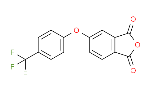 CAS No. 122590-12-9, 5-(4-(trifluoromethyl)phenoxy)isobenzofuran-1,3-dione