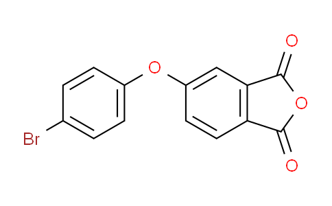 CAS No. 122590-15-2, 5-(4-bromophenoxy)isobenzofuran-1,3-dione