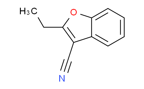 CAS No. 42901-97-3, 2-ethylbenzofuran-3-carbonitrile