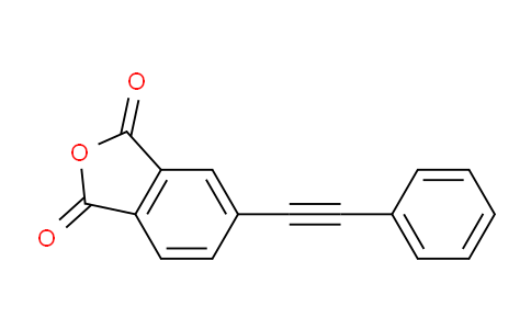 CAS No. 119389-05-8, 5-(Phenylethynyl)isobenzofuran-1,3-dione