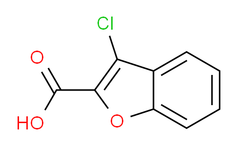 CAS No. 856180-58-0, 3-chlorobenzofuran-2-carboxylic acid
