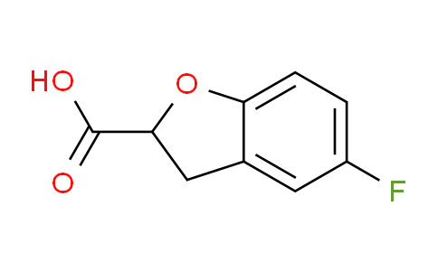CAS No. 89197-63-7, 5-fluoro-2,3-dihydrobenzofuran-2-carboxylic acid