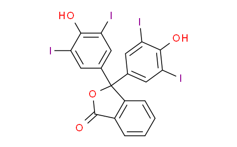 CAS No. 386-17-4, 3,3-bis(4-hydroxy-3,5-diiodophenyl)isobenzofuran-1(3H)-one