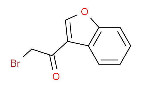 CAS No. 187657-92-7, 1-(Benzofuran-3-yl)-2-bromoethanone