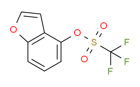 CAS No. 177734-79-1, 1-Benzofuran-4-yl trifluoromethanesulfonate