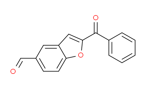 CAS No. 120973-72-0, 2-Benzoylbenzofuran-5-carbaldehyde