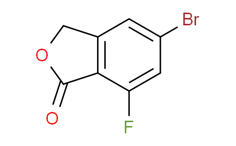 CAS No. 1255208-34-4, 5-Bromo-7-fluoroisobenzofuran-1(3H)-one