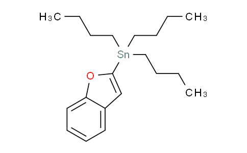 CAS No. 148961-81-3, 1-Benzofuran-2-yl(tributyl)stannane