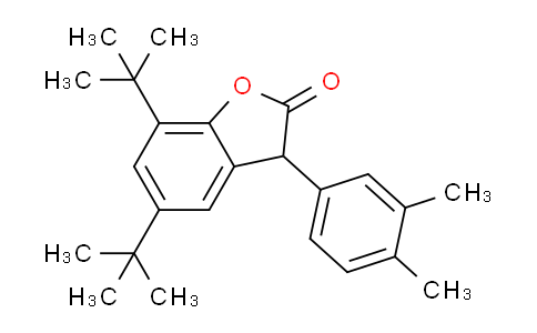 CAS No. 164391-52-0, 5,7-Di-tert-butyl-3-(3,4-dimethylphenyl)benzofuran-2(3H)-one