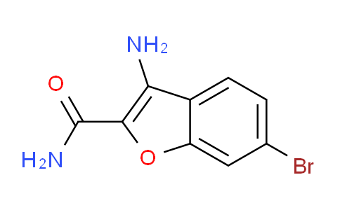 CAS No. 1823904-92-2, 3-Amino-6-bromobenzofuran-2-carboxamide