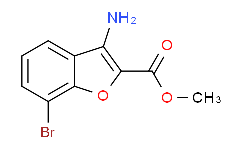 CAS No. 1823346-61-7, Methyl 3-amino-7-bromobenzofuran-2-carboxylate