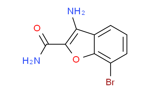 CAS No. 1823913-27-4, 3-Amino-7-bromobenzofuran-2-carboxamide