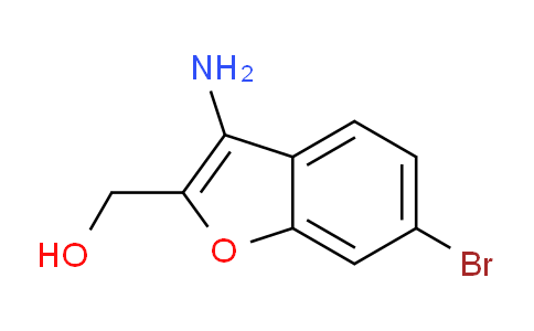 CAS No. 1823913-31-0, (3-Amino-6-bromobenzofuran-2-yl)methanol