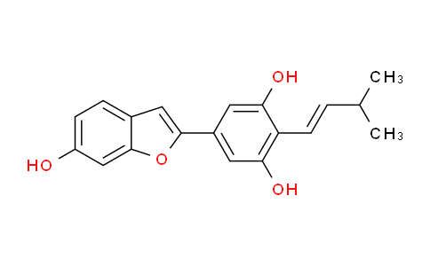 CAS No. 936006-11-0, 5-(6-Hydroxybenzofuran-2-Yl)-2-(3-Methylbut-1-Enyl)benzene-1,3-Diol
