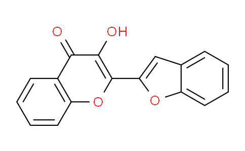 CAS No. 67261-94-3, 2-(2-Benzofuranyl)-3-hydroxychromone