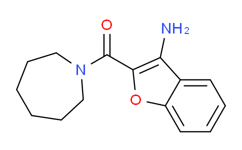 CAS No. 931751-67-6, (3-Aminobenzofuran-2-yl)(azepan-1-yl)methanone