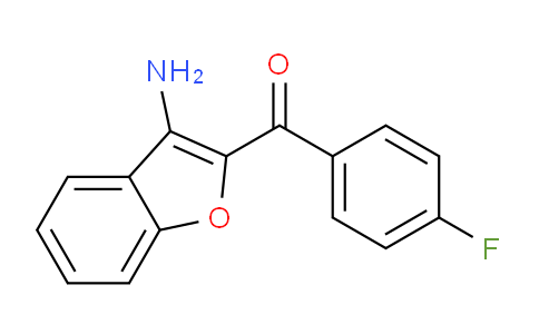 CAS No. 128170-38-7, (3-Aminobenzofuran-2-yl)(4-fluorophenyl)methanone