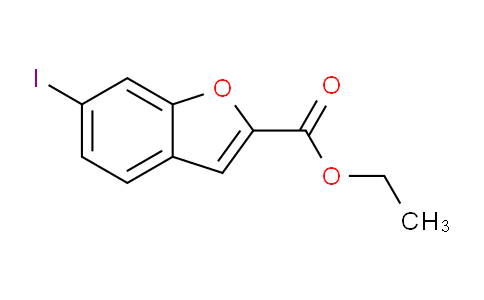 CAS No. 1089681-88-8, Ethyl 6-iodobenzofuran-2-carboxylate