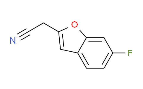 CAS No. 139313-93-2, 2-(6-Fluorobenzofuran-2-yl)acetonitrile