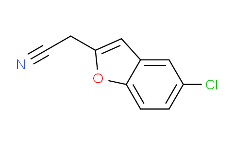 CAS No. 139313-95-4, 2-(5-Chlorobenzofuran-2-yl)acetonitrile