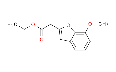 CAS No. 850210-51-4, Ethyl 2-(7-methoxybenzofuran-2-yl)acetate