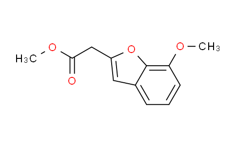 CAS No. 1005328-50-6, Methyl 2-(7-methoxybenzofuran-2-yl)acetate