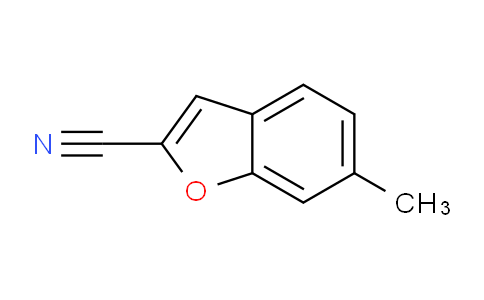 CAS No. 1049129-12-5, 6-Methylbenzofuran-2-carbonitrile