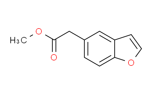 CAS No. 121638-36-6, methyl 2-(1-benzofuran-5-yl)acetate