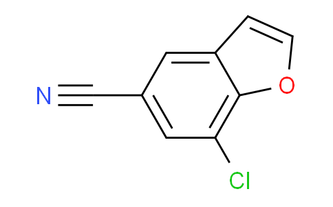 CAS No. 1427420-85-6, 7-chlorobenzofuran-5-carbonitrile