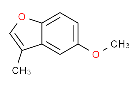 CAS No. 7182-30-1, 5-Methoxy-3-methylbenzofuran
