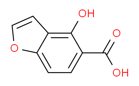 CAS No. 487-56-9, 4-Hydroxybenzofuran-5-carboxylic acid