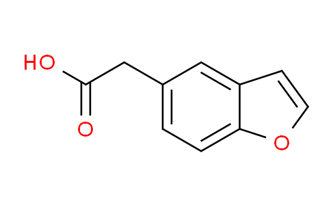 CAS No. 142935-60-2, 2-(1-Benzofuran-5-yl)acetic acid