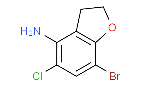 MC751533 | 164787-52-4 | 7-bromo-5-chloro-2,3-dihydro-1-benzofuran-4-amine