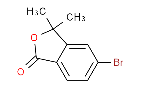 CAS No. 1029696-37-4, 5-bromo-3,3-dimethyl-2-benzofuran-1-one