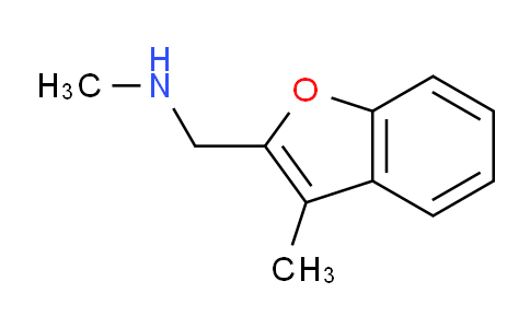 CAS No. 92367-50-5, N-methyl-1-(3-methyl-1-benzofuran-2-yl)methanamine