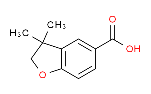 CAS No. 75097-97-1, 3,3-dimethyl-2,3-dihydro-1-benzofuran-5-carboxylic acid