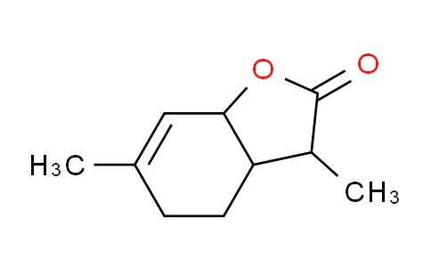 CAS No. 182699-77-0, 3,6-dimethyl-3,3a,4,5-tetrahydrobenzofuran-2(7aH)-one