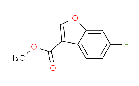 CAS No. 1103768-31-5, methyl 6-fluoro-1-benzofuran-3-carboxylate