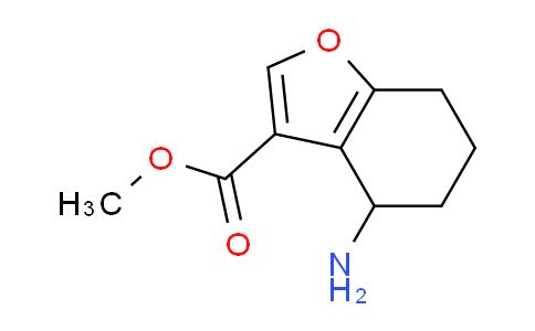 CAS No. 1173146-04-7, Methyl 4-amino-4,5,6,7-tetrahydrobenzofuran-3-carboxylate