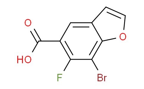 CAS No. 2306277-31-4, 7-bromo-6-fluoro-benzofuran-5-carboxylic acid