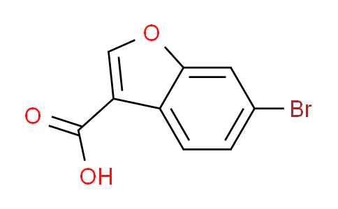 CAS No. 1393570-42-7, 6-bromo-1-benzofuran-3-carboxylic acid