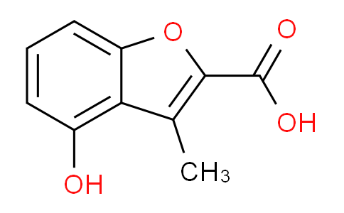 CAS No. 3781-70-2, 4-hydroxy-3-methyl-1-benzofuran-2-carboxylic acid