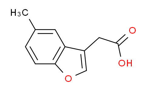 CAS No. 129354-89-8, 2-(5-methyl-1-benzofuran-3-yl)acetic acid