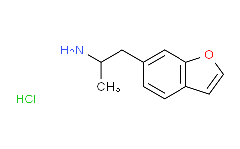 CAS No. 286834-84-2, 1-(1-benzofuran-6-yl)propan-2-amine;hydrochloride