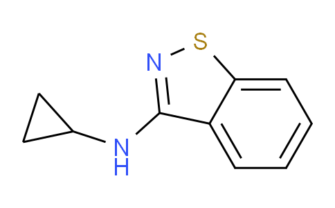 CAS No. 1353983-25-1, N-cyclopropylbenzo[d]isothiazol-3-amine